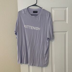 Kittenish Soft Purple Tee